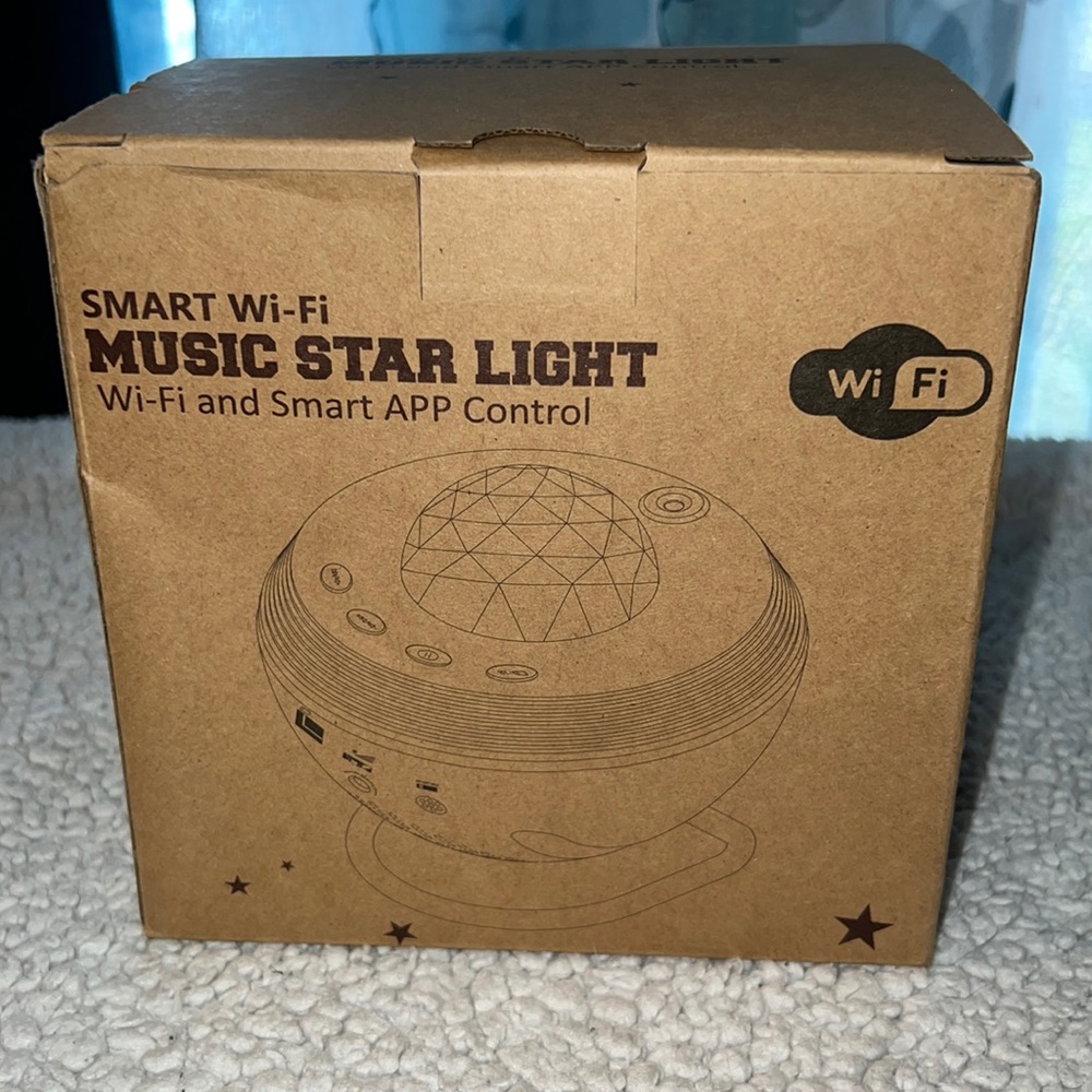 SMART WIFI MUSIC STAR LIGHT MULTI-LIGHT CEILING PROJECTOR